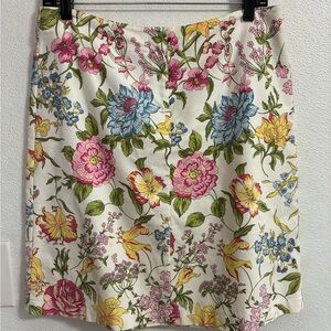 Real Clothes Floral Print Women's Skirt 10
